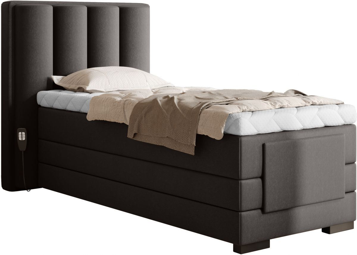 Continental Single Bed Kirkwall | size: Length: 217cm, Width: 108cm, Height: 130cm | color: Flores | image: 0 | variant: 1013669