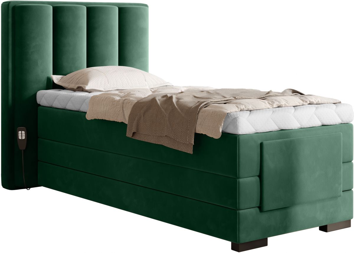 Continental Single Bed Kirkwall | size: Length: 217cm, Width: 108cm, Height: 130cm | color: Lukso | image: 0 | variant: 1013675