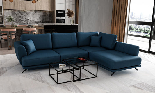 Corner Sleeper Sofa Aviemore 78 | size: Width: 276cm, Height: 90cm, Depth: 191cm | color: Savoi | image: 1 | variant: 1015839