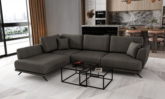 Corner Sleeper Sofa Aviemore 8 | size: Width: 276cm, Height: 90cm, Depth: 191cm | color: Flores | image: 1 | variant: 1015769