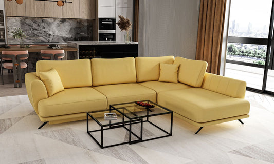 Corner Sleeper Sofa Aviemore 83 | size: Width: 276cm, Height: 90cm, Depth: 191cm | color: Savoi | image: 1 | variant: 1015844