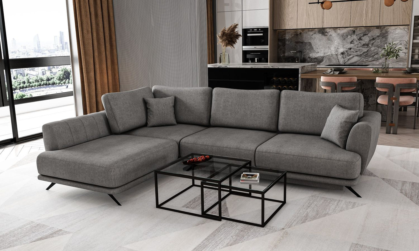 Corner Sleeper Sofa Aviemore 9 | size: Width: 276cm, Height: 90cm, Depth: 191cm | color: Gojo | image: 1 | variant: 1015770
