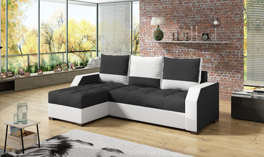 Corner Sleeper Sofa Bath 2 | size: Width: 250cm, Height: 90cm, Depth: 150cm | color: Malmo/New/Soft | image: 1 | variant: 1015102
