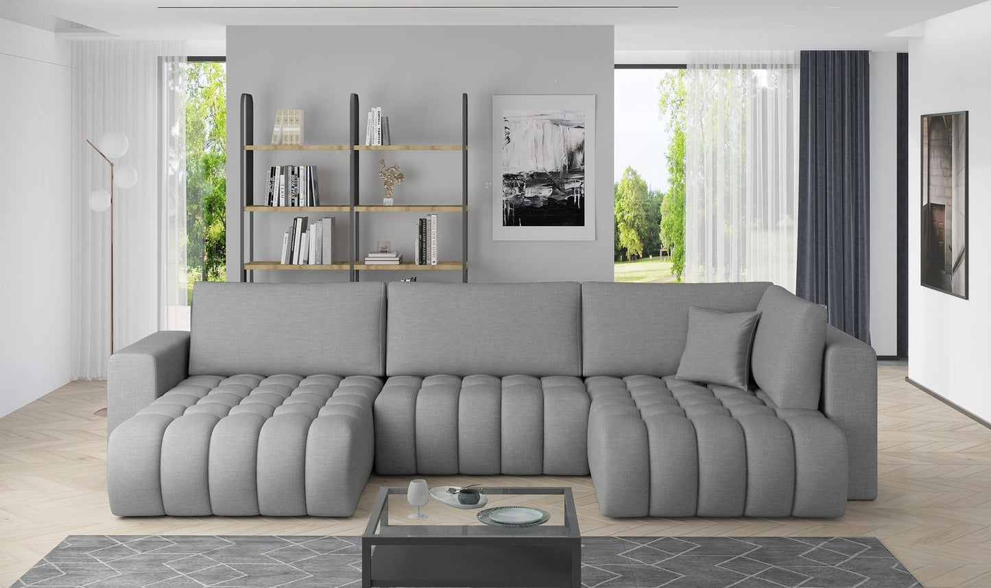 Corner Sleeper Sofa Bonito 1 | size: Width: 350cm, Height: 92cm, Depth: 175cm | color: Flores | image: 1 | variant: 1014267