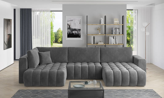 Corner Sleeper Sofa Bonito 29 | size: Width: 350cm, Height: 92cm, Depth: 175cm | color: Sola | image: 1 | variant: 1014295