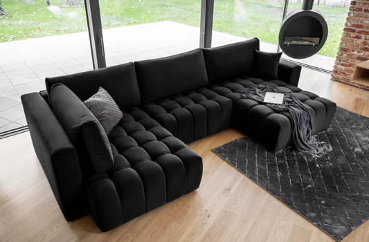 Corner Sleeper Sofa Bonito 31 | size: Width: 350cm, Height: 92cm, Depth: 175cm | color: Loco | image: 1 | variant: 1014297