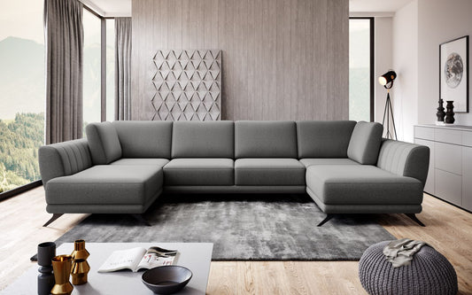 Corner Sleeper Sofa Bridlington 7 | size: Width: 362cm, Height: 90cm, Depth: 191cm | color: Gojo | image: 1 | variant: 1015627