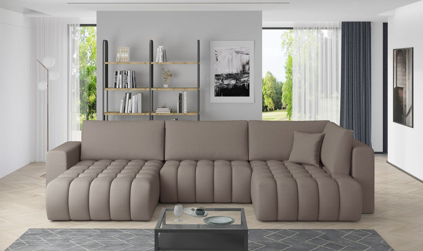Corner Sleeper Sofa Canterbury 7 | size: Width: 350cm, Height: 92cm, Depth: 175cm | color: Savoi | image: 1 | variant: 1015219