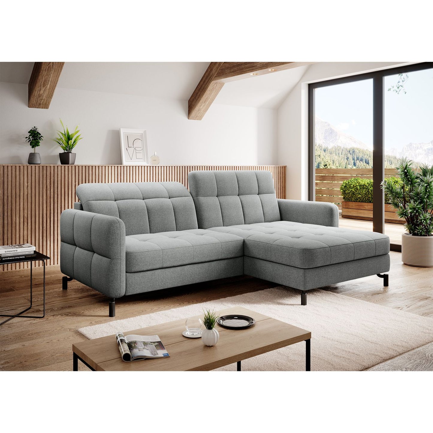 Corner Sleeper Sofa East Pittsburgh 16 | size: Width: 225cm, Height: 105cm, Depth: 160cm | color: Inari | image: 1 | variant: 1016939