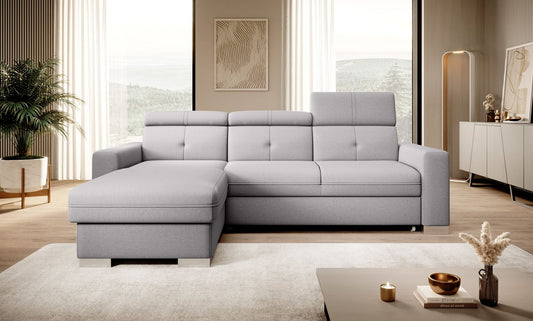 Corner Sleeper Sofa Filey 2 | size: Width: 247cm, Height: 104cm, Depth: 176cm | color: Gojo | image: 1 | variant: 1015452