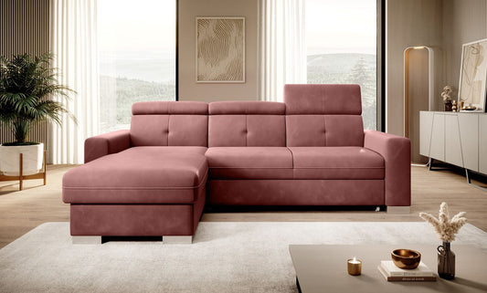 Corner Sleeper Sofa Filey 23 | size: Width: 247cm, Height: 104cm, Depth: 176cm | color: Lukso | image: 1 | variant: 1015473