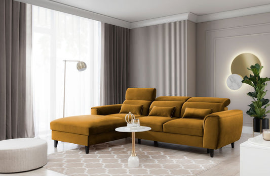 Corner Sleeper Sofa Foble 10 | size: Width: 267cm, Height: 100cm, Depth: 196cm | color: Loco | image: 1 | variant: 1014492