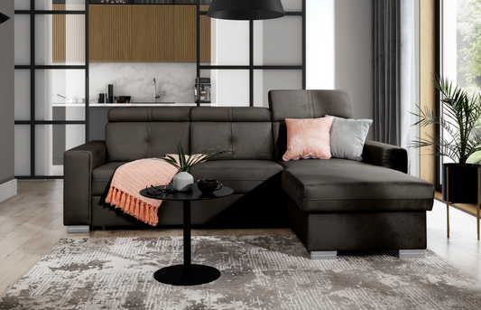 Corner Sleeper Sofa Fresia 62 | size: Width: 247cm, Height: 104cm, Depth: 176cm | color: Nube | image: 1 | variant: 1014566