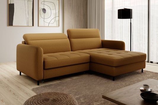 Corner Sleeper Sofa Gomsi 39 | size: Width: 228cm, Height: 100cm, Depth: 165cm | color: Manhattan | image: 1 | variant: 1014621