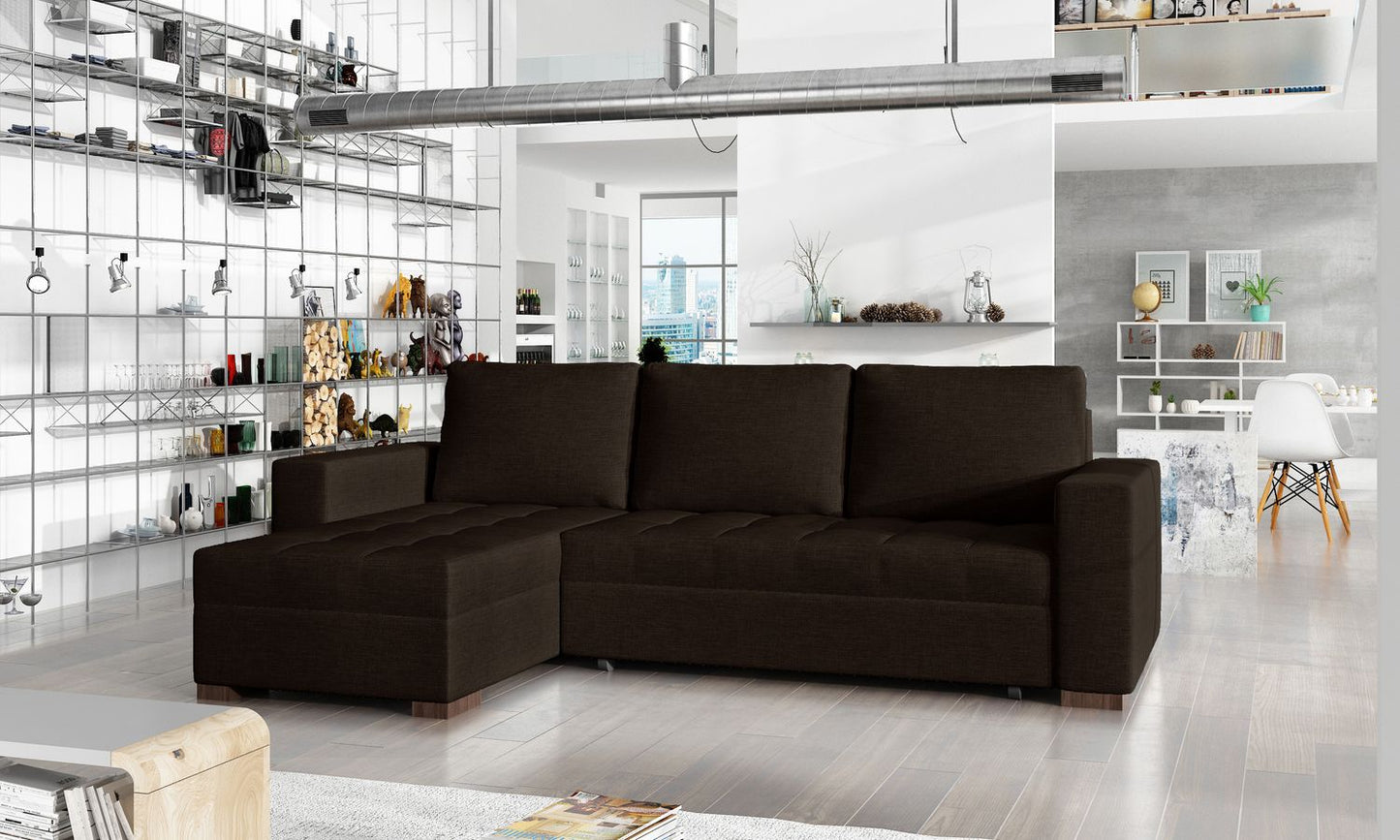 Corner Sleeper Sofa Hinckley 16 | size: Width: 237cm, Height: 90cm, Depth: 57cm | color: Sawana | image: 1 | variant: 1017121