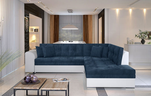 Corner Sleeper Sofa Kettering 39 | size: Width: 260cm, Height: 80cm, Depth: 58cm | color: Kronos/Soft | image: 1 | variant: 1017269