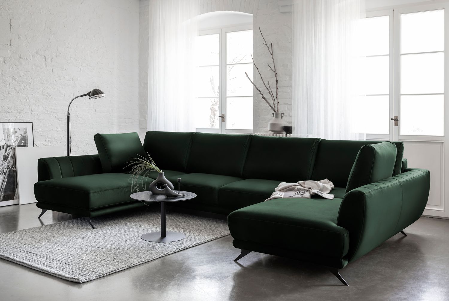 Corner Sleeper Sofa Larco 30 | size: Width: 362cm, Height: 90cm, Depth: 191cm | color: Loco | image: 1 | variant: 1014704
