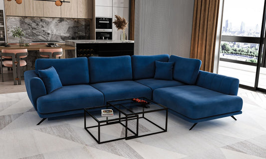 Corner Sleeper Sofa Larde 75 | size: Width: 276cm, Height: 90cm, Depth: 191cm | color: Loco | image: 1 | variant: 1014890