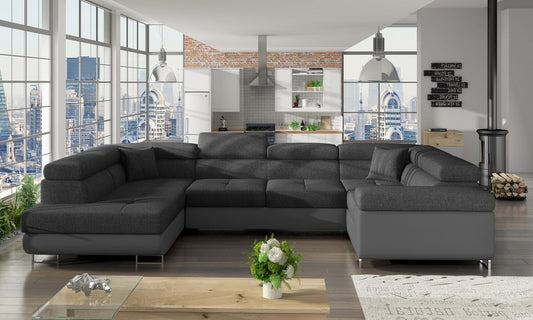 Corner Sleeper Sofa Letto 38 | size: Width: 340cm, Height: 90cm, Depth: 58cm | color: Inari/Soft | image: 1 | variant: 1015798