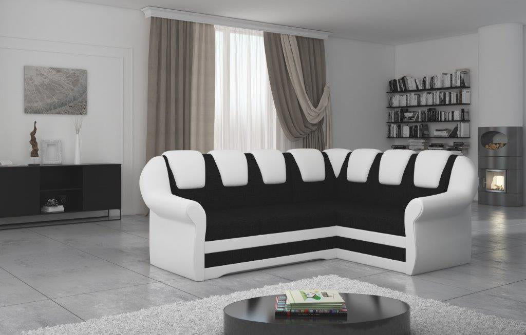 Corner Sleeper Sofa Lord II 26 | size: Width: 243cm, Height: 105cm, Depth: 55cm | color: Sawana/Soft | image: 1 | variant: 1015844