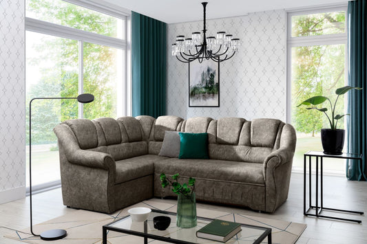 Corner Sleeper Sofa Lord II 33 | size: Width: 243cm, Height: 105cm, Depth: 190cm | color: Dora | image: 1 | variant: 1015851
