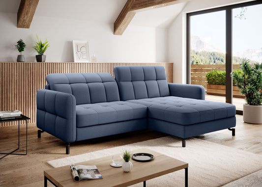 Corner Sleeper Sofa Lorelle 10 | size: Width: 225cm, Height: 105cm, Depth: 160cm | color: Omega | image: 1 | variant: 1015987