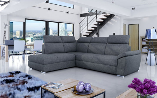 Corner Sleeper Sofa Loreto 31 | size: Width: 260cm, Height: 102cm, Depth: 60cm | color: Inari | image: 1 | variant: 1015920