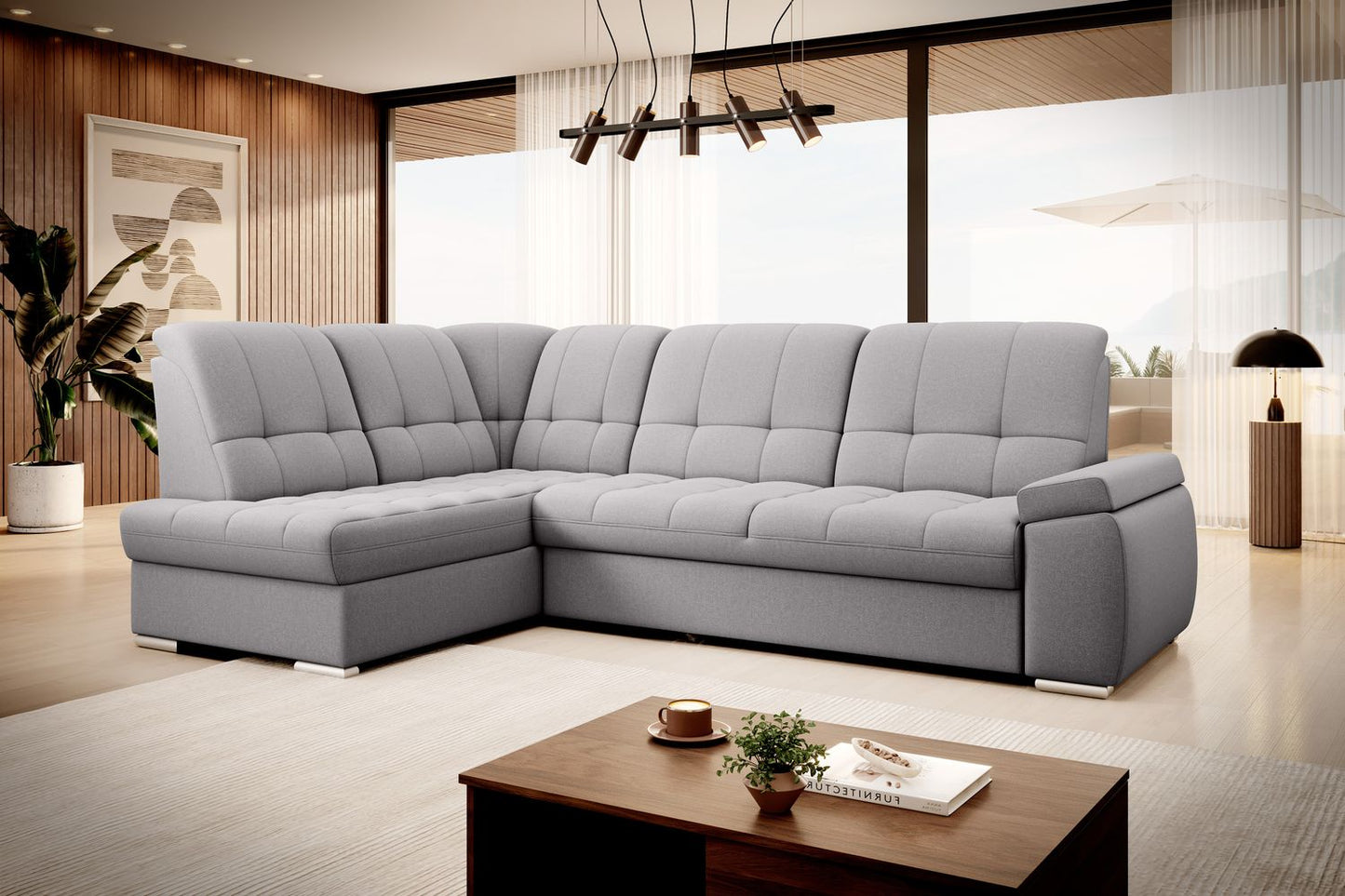 Corner Sleeper Sofa Market Rasen 2 | size: Width: 272cm, Height: 95cm, Depth: 192cm | color: Gojo | image: 1 | variant: 1016136