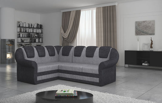 Corner Sleeper Sofa Oakham 2 | size: Width: 243cm, Height: 105cm, Depth: 55cm | color: Dora | image: 1 | variant: 1016766