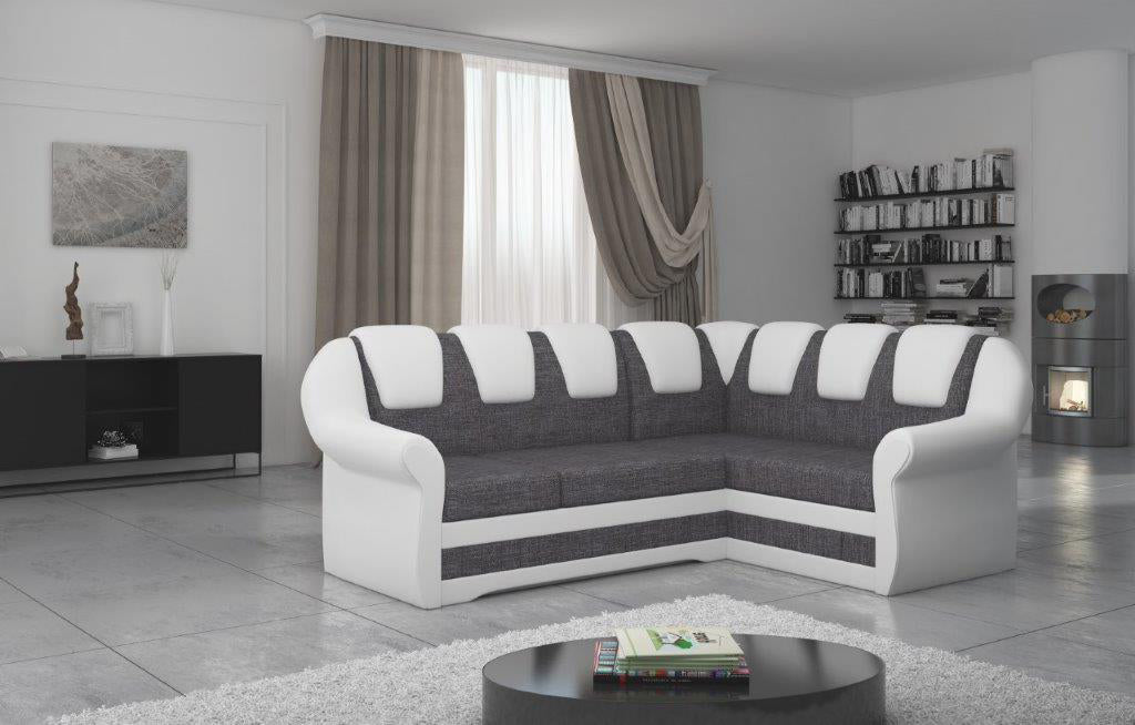 Corner Sleeper Sofa Oakham 25 | size: Width: 243cm, Height: 105cm, Depth: 55cm | color: Sawana/Soft | image: 1 | variant: 1016789