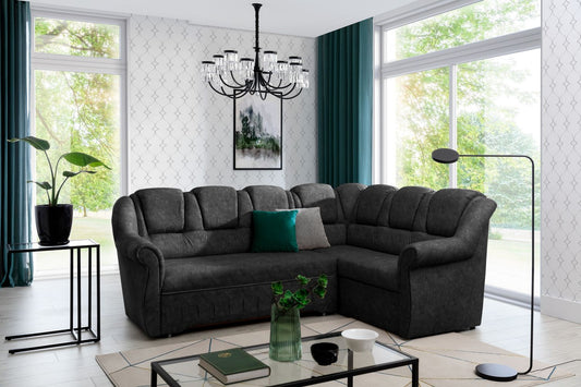 Corner Sleeper Sofa Oakham 44 | size: Width: 243cm, Height: 105cm, Depth: 190cm | color: Dora | image: 1 | variant: 1016808