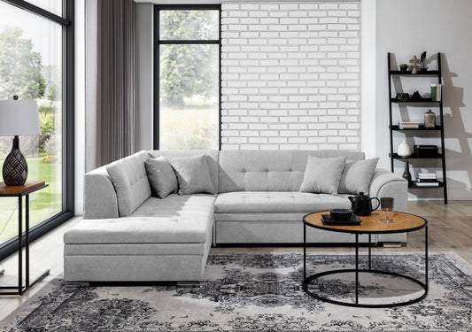 Corner Sleeper Sofa Pieretta 23 | size: Width: 260cm, Height: 80cm, Depth: 205cm | color: Poco | image: 1 | variant: 1016307