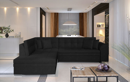 Corner Sleeper Sofa Pieretta 29 | size: Width: 260cm, Height: 78cm, Depth: 207cm | color: Kronos | image: 1 | variant: 1016313