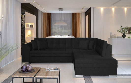 Corner Sleeper Sofa Pieretta 30 | size: Width: 260cm, Height: 78cm, Depth: 207cm | color: Kronos | image: 1 | variant: 1016314