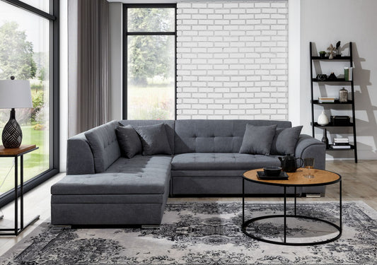 Corner Sleeper Sofa Pieretta 61 | size: Width: 260cm, Height: 80cm, Depth: 58cm | color: Soro | image: 1 | variant: 1016345