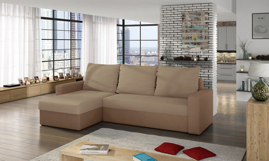 Corner Sleeper Sofa Pitlochry 3 | size: Width: 237cm, Height: 90cm, Depth: 57cm | color: Alova | image: 1 | variant: 1016814