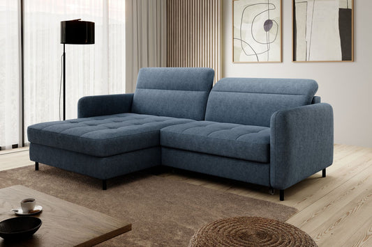 Corner Sleeper Sofa Portree 18 | size: Width: 228cm, Height: 100cm, Depth: 165cm | color: Raquel | image: 1 | variant: 1015546