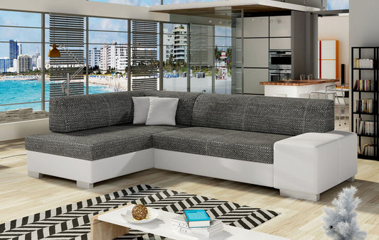 Corner Sleeper Sofa Salisbury 7 | size: Width: 268cm, Height: 73cm, Depth: 167cm | color: Berlin/Soft | image: 1 | variant: 1016610