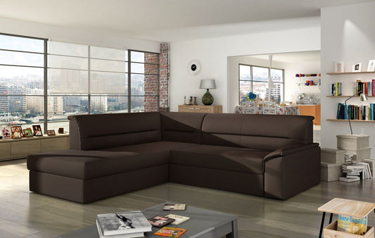 Corner Sleeper Sofa Sleaford 10 | size: Width: 212cm, Height: 90cm, Depth: 65cm | color: Soft | image: 1 | variant: 1016443