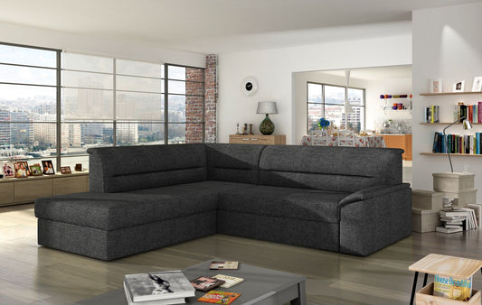 Corner Sleeper Sofa Sleaford 7 | size: Width: 212cm, Height: 90cm, Depth: 65cm | color: Sawana | image: 1 | variant: 1016440