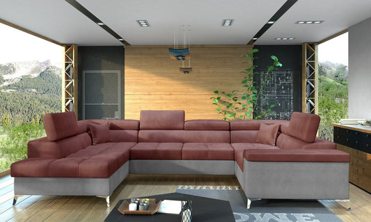Corner Sleeper Sofa Thiago 39 | size: Width: 208cm, Height: 88cm, Depth: 43cm | color: Monolith | image: 1 | variant: 1016507