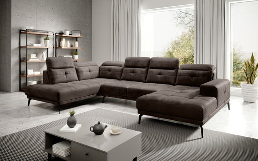 Corner Sofa Alnwick 31 | size: Width: 350cm, Height: 107cm, Depth: 205cm | color: Nube | image: 1 | variant: 1015289