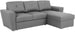 Corner Sofa Aylesbury | size: Width: 243cm, Height: 86cm, Depth: 163cm | color: Gray | image: 1 | variant: 1000396