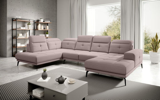 Corner Sofa Bretan 17 | size: Width: 350cm, Height: 107cm, Depth: 205cm | color: Gojo | image: 1 | variant: 1014329