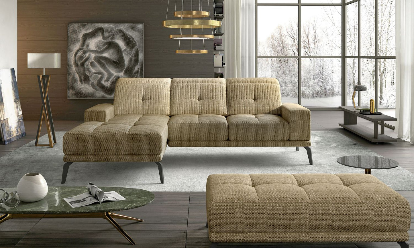 Corner Sofa East Piacenza 36 | size: Width: 265cm, Height: 98cm, Depth: 53cm | color: Berlin | image: 1 | variant: 1017508