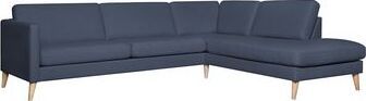 Corner Sofa Lisanna 1 | size: Width: 260cm, Height: 80cm, Depth: 90cm | color: Blue | image: 3 | variant: 1002275