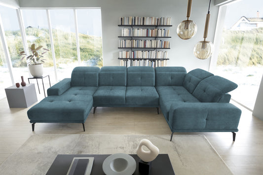 Corner Sofa Louth 109 | size: Width: 350cm, Height: 77cm, Depth: 201cm | color: Loco | image: 1 | variant: 1015986