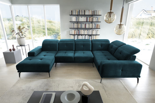 Corner Sofa Louth 115 | size: Width: 350cm, Height: 77cm, Depth: 201cm | color: Nube | image: 1 | variant: 1015992