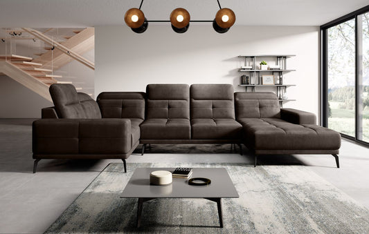 Corner Sofa Neviro 38 | size: Width: 350cm, Height: 77cm, Depth: 201cm | color: Nube | image: 1 | variant: 1014969