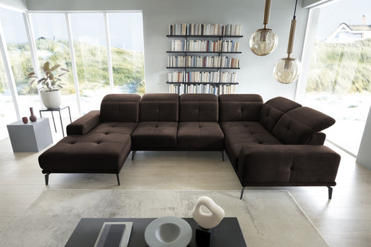Corner Sofa Neviro 98 | size: Width: 350cm, Height: 77cm, Depth: 201cm | color: Nube | image: 1 | variant: 1015029